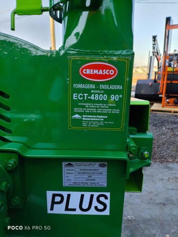 Ensiladeira Forrageira Cresmasco* - ECT - 4800 PLUS - Imagem 2