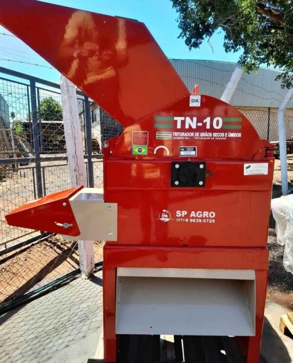 TRITURADOR DE GRÃOS SECOS E ÚMIDOS TN-10 NOGUEIRA