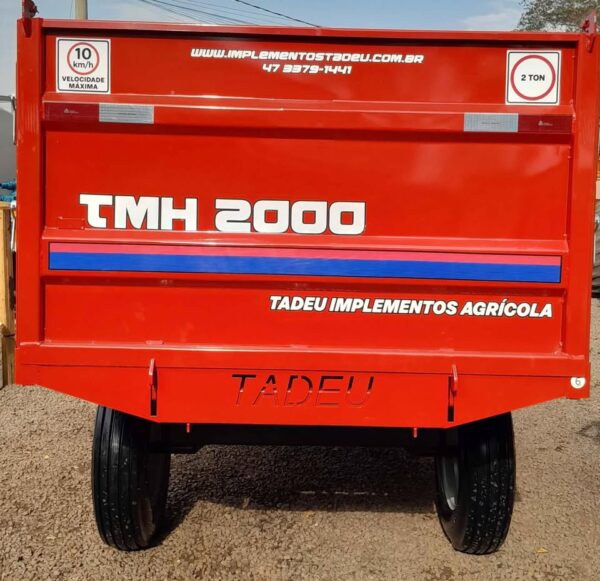 CARRETA BASCULANTE TADEU - TMH 2000 - Imagem 2