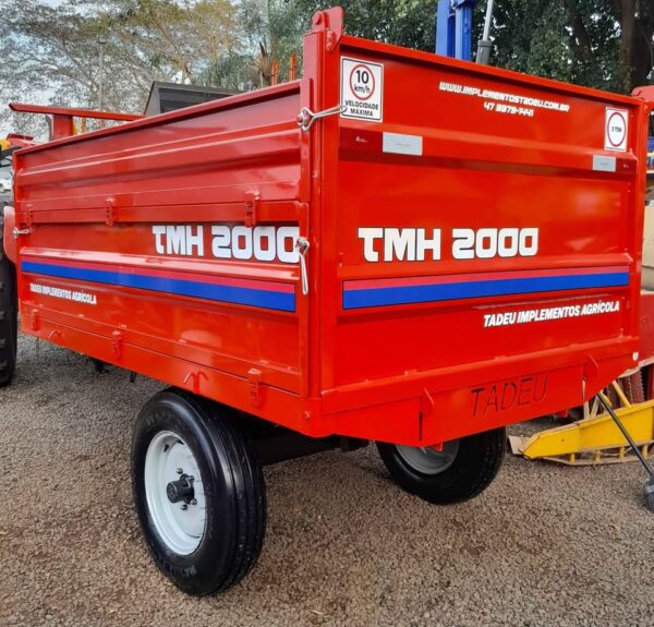 CARRETA BASCULANTE TADEU - TMH 2000